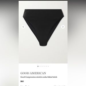 NWT Good American Bikini bottom